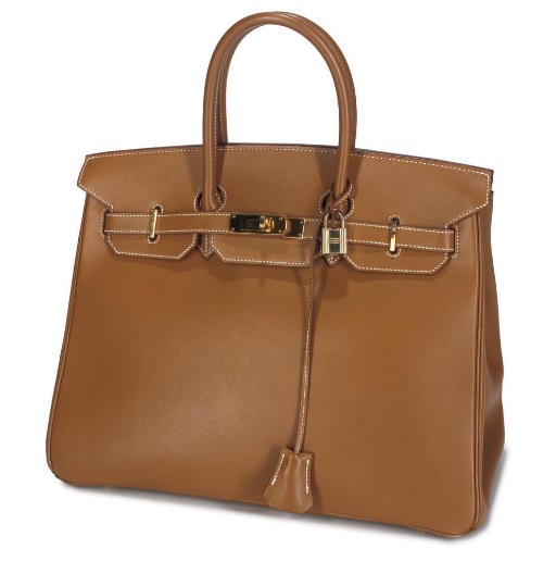 HERMÈS, A CARAMEL BOX LEATHER BIRKIN
