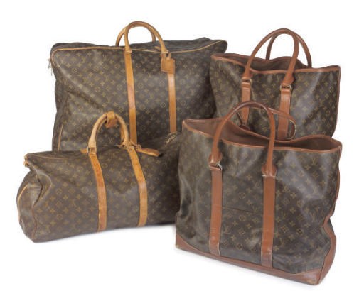 LOUIS VUITTON, A GROUP OF SOFT CASES