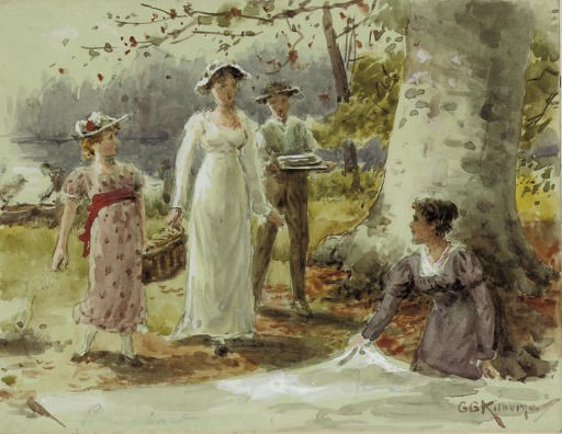 George Goodwin Kilburne, R.I. (1839-1924)