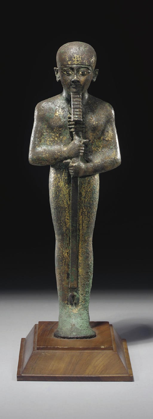 STATUETTE DE PTAH EN BRONZE