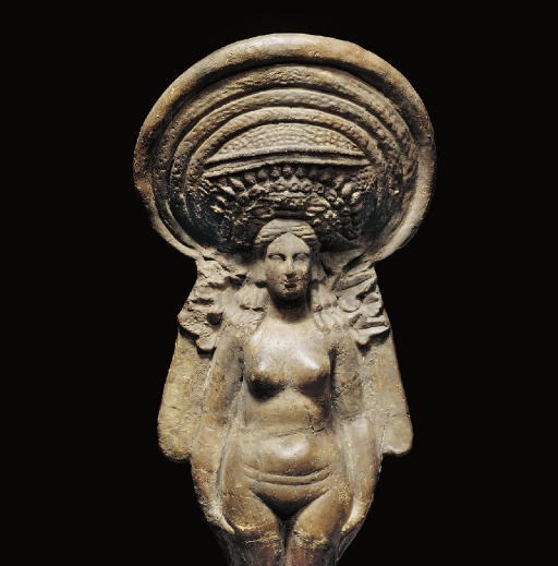 ISIS-APHRODITE EN TERRE CUITE