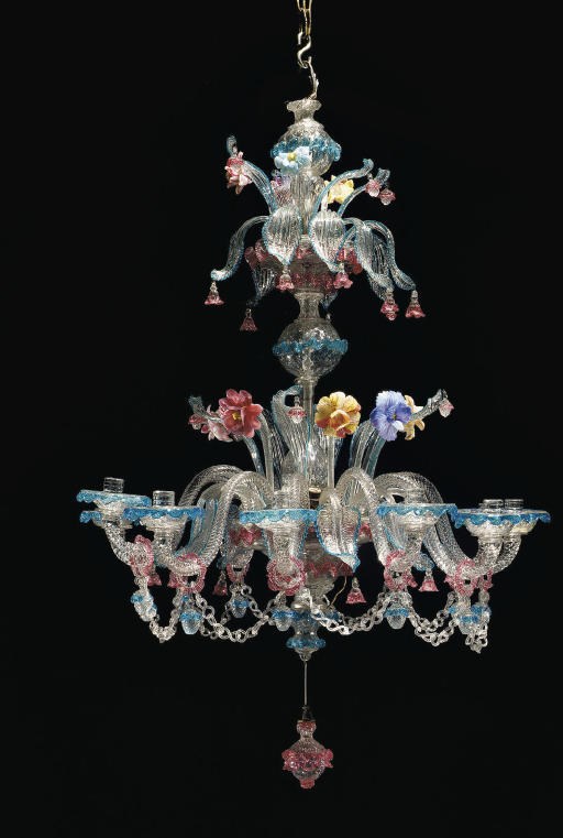 LUSTRE VENITIEN DU XIXEME SIECLE