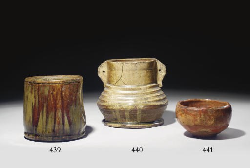 CHAWAN (BOL A THE) EN GRES DE RAKU EMAILLE