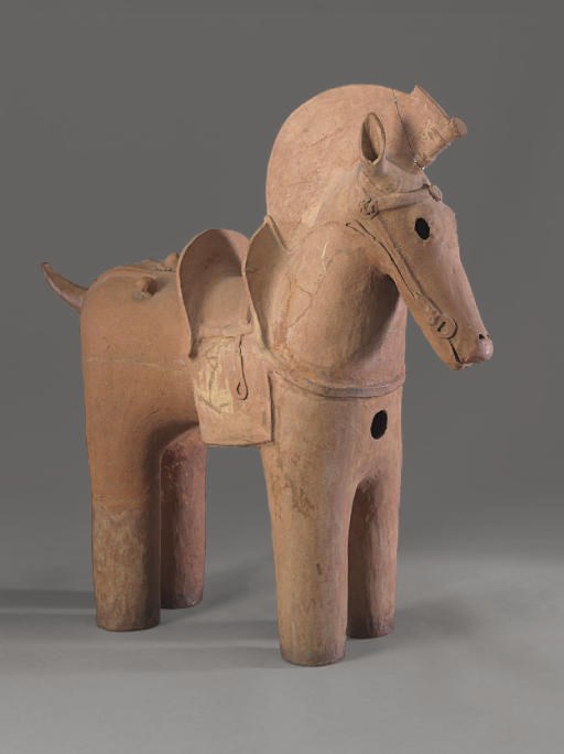 A Haniwa Model of A Horse