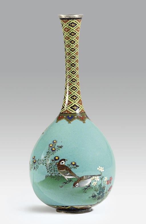 A Cloisonné Enamel Vase