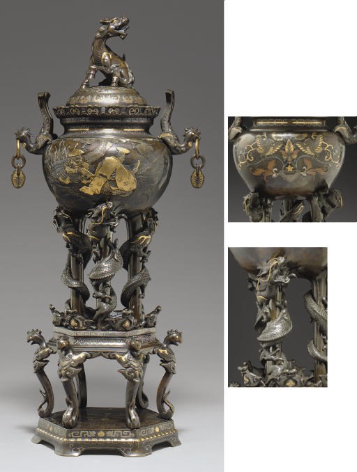 A Bronze Incense Burner
