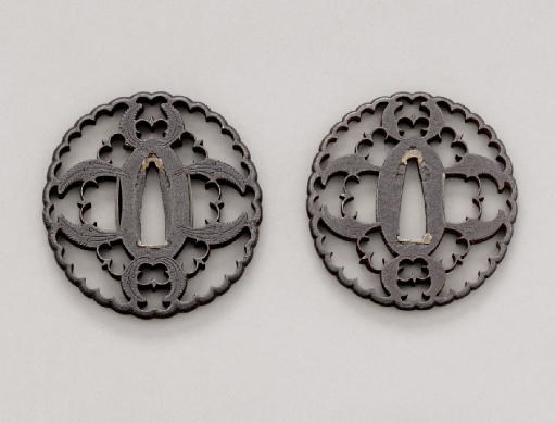 An Akasaka Daisho Tsuba