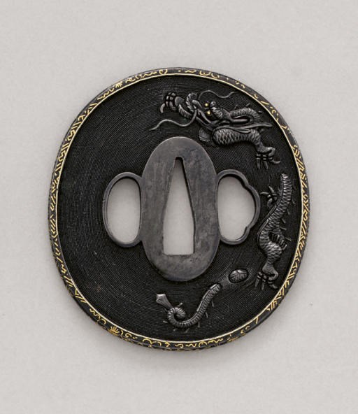 A Goto School Tsuba