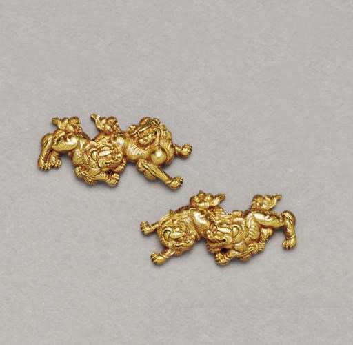 A Pair of Goto School Menuki