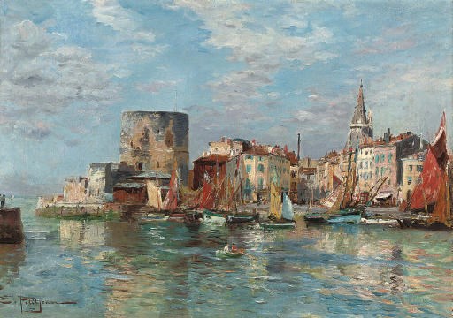 Edmond Marie Petitjean (French, 1844-1925)