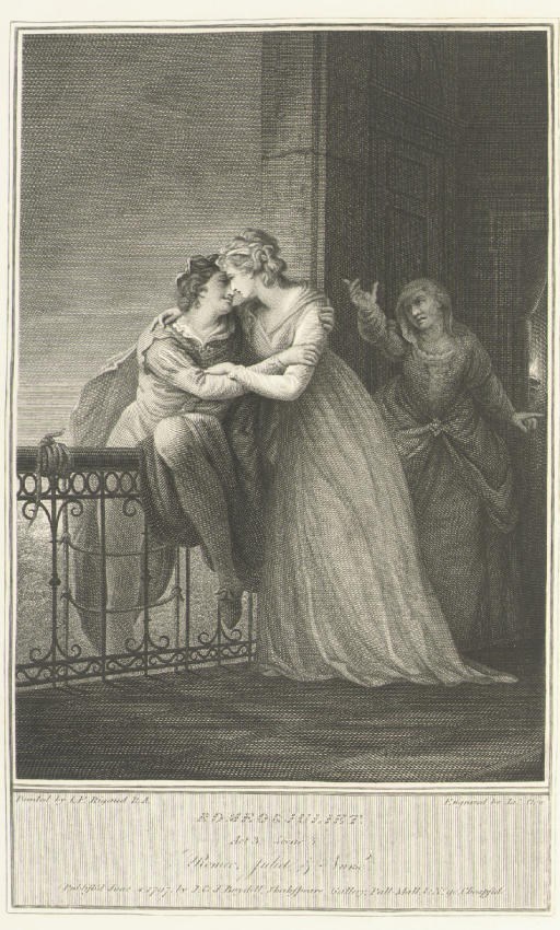 SHAKESPEARE, William (1564-1616).  The Dramatic Works ... revised by George Steevens. London: W. Bulmer, Shakespeare Printing-Office, for John and Josiah Boydell, George and W. Nicol, from the types of W. Martin, 1802. 9 volumes, 2° (414 x 300mm). 100 engraved plates after H. Fuseli, W. Hamilton, J. Northcote, J. Opie, J. Reynolds, G. Romney, R. Smirke, T. Stothard, F. Wheatley, R. Westall and others (variable spotting and browning of plates and text, generally light but heavy at times, some offsetting, occasional finger-soiling, small crayon mark to title of vol. V). Contemporary blue straight-grained morocco gilt by Miller, spot-marbled endpapers, gilt edges (variable rubbing, heavy on spines and joints of some vols., some joints cracking, spine of vol. I torn at foot). Provenance: E. J. Gallichan (bookplate).