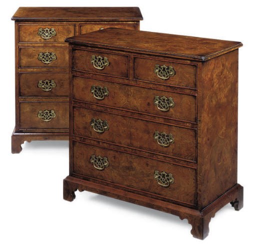 A PAIR OF ELM CHESTS