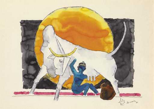 MAQBOOL FIDA HUSAIN (B. 1915)