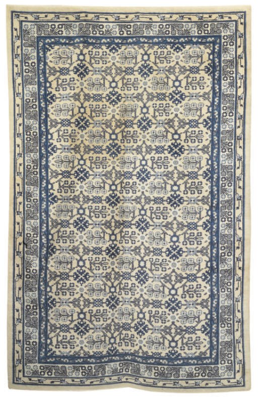 A lot of two Chinese large rugs