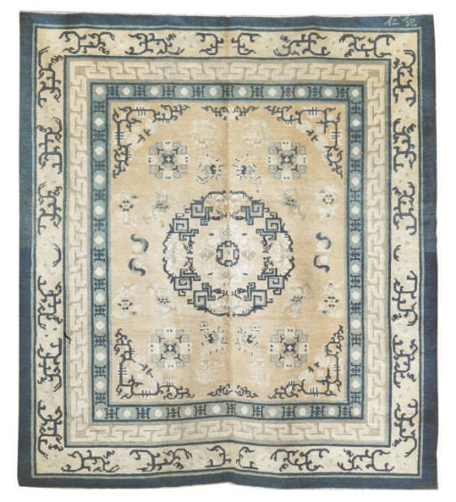 An antique Peking large rug