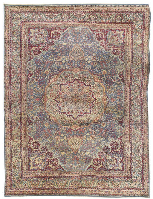 A Kirman Laver carpet
