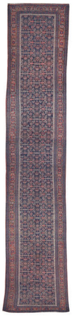 An antique Bijar runner