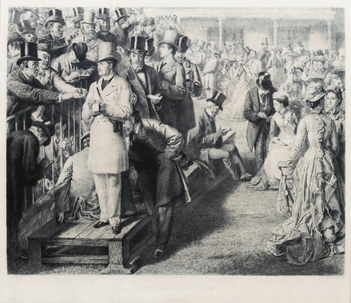 Leopold Joseph Flameng (1831-1891), after William Powell Frith, R.A.
