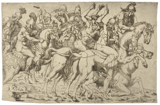 Antonio Fantuzzi (active 1537-1550) after Giulio Romano (circa 1499-1546)