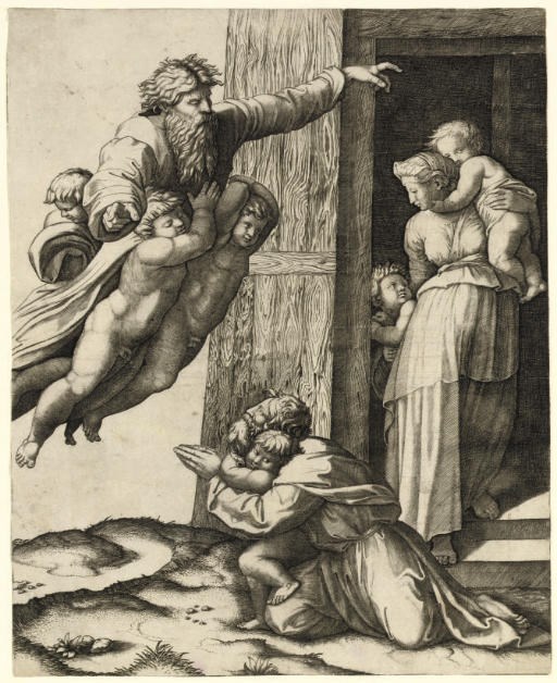 Marcantonio Raimondi (circa 1470/82 - 1527/34) after Raphael (1483-1520)