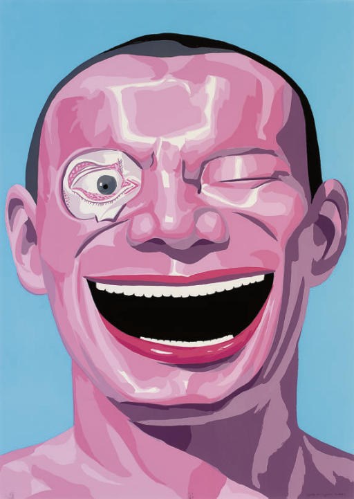 Yue Minjun (b. 1962)