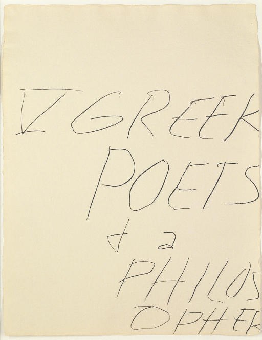 Cy Twombly (b. 1928)