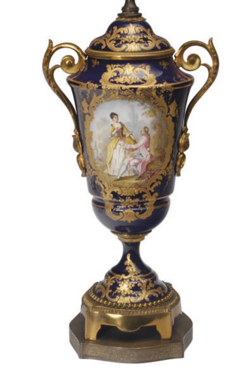 A SÈVRES STYLE VASE