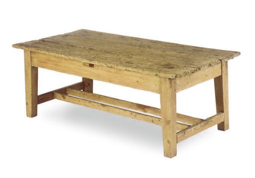 AN AMERICAN PINE LOW TABLE,