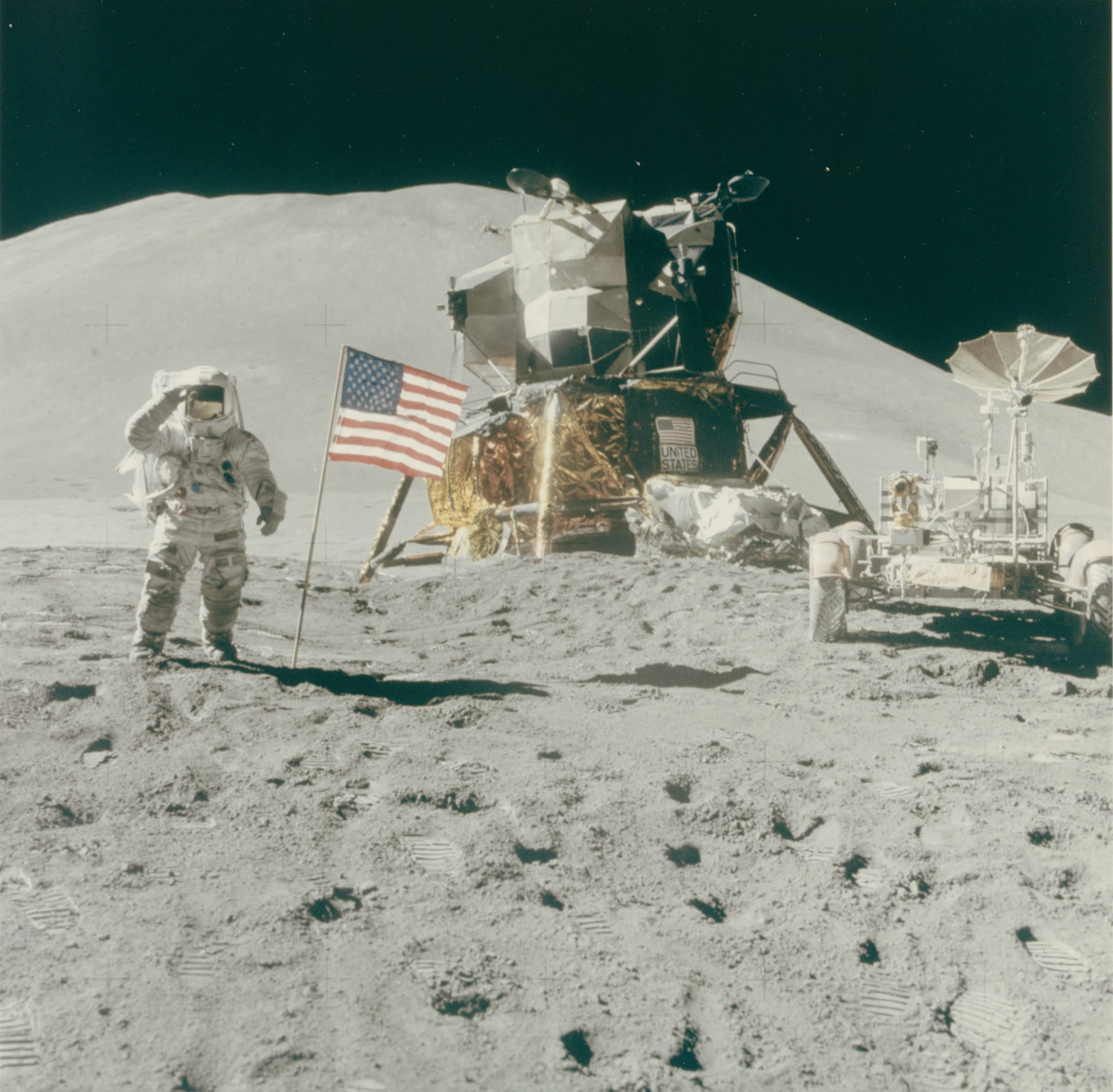 DAVID R. SCOTT (B. 1932) FOR NASA