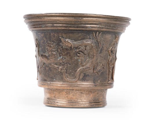 A BRONZE MORTAR