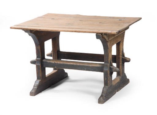 A SWISS PINE TABLE