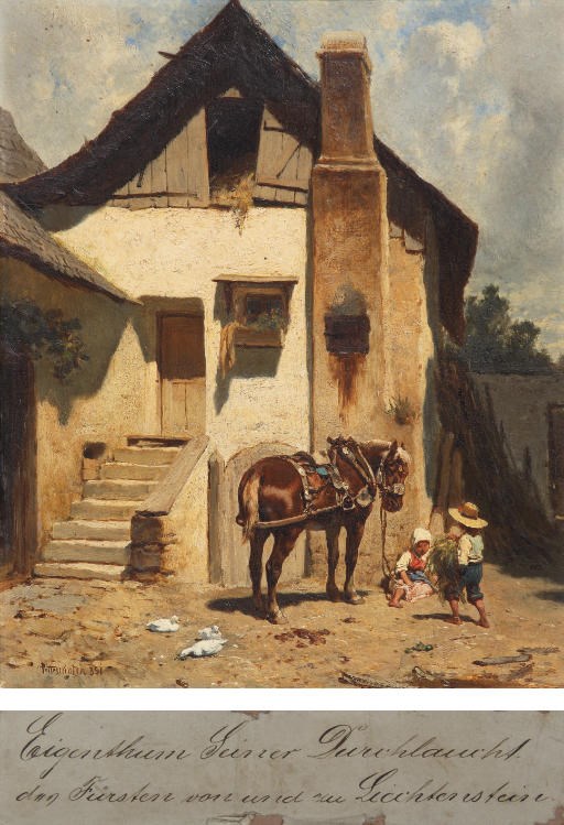 August Xaver Carl von Pettenkofen (Austrian, 1822-1889)