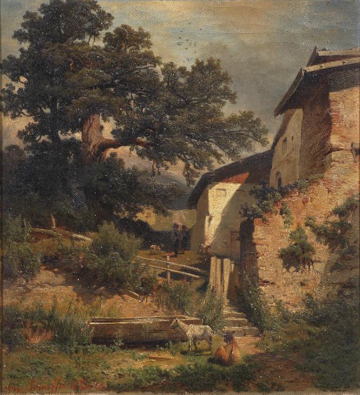 August Schaeffer (Austrian, 1833-1916)