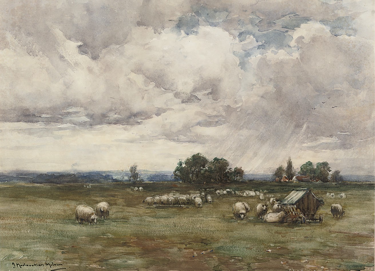 John MacLauchlan Milne, R.S.A., R.S.W. (1885-1957)