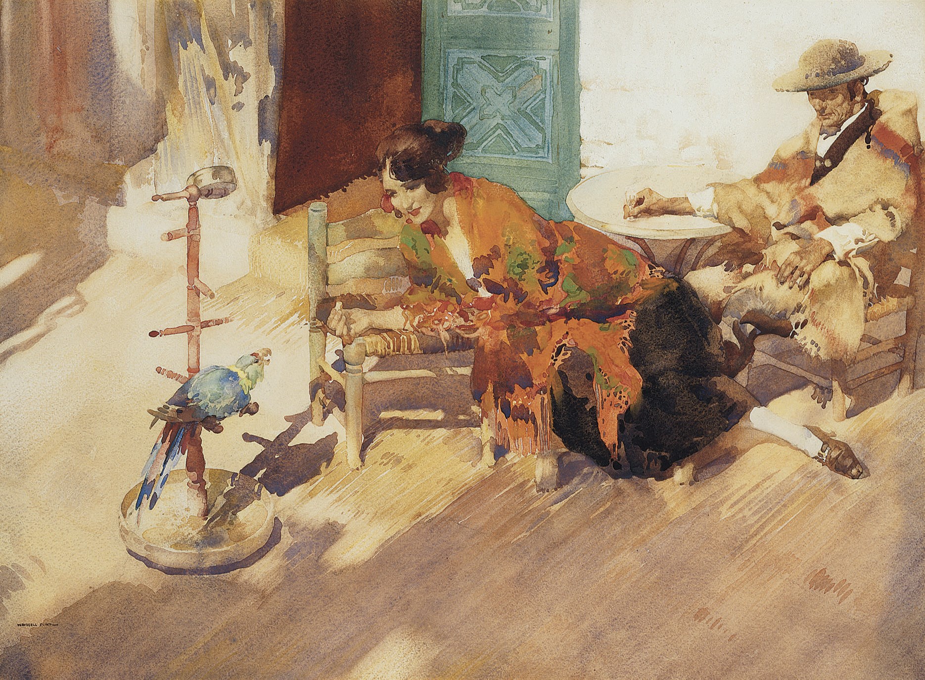 Sir William Russell Flint, R.A., P.R.W.S., R.S.W. (1860-1969)