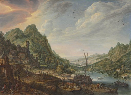 Herman Saftleven Rotterdam 1609-1685 Utrecht