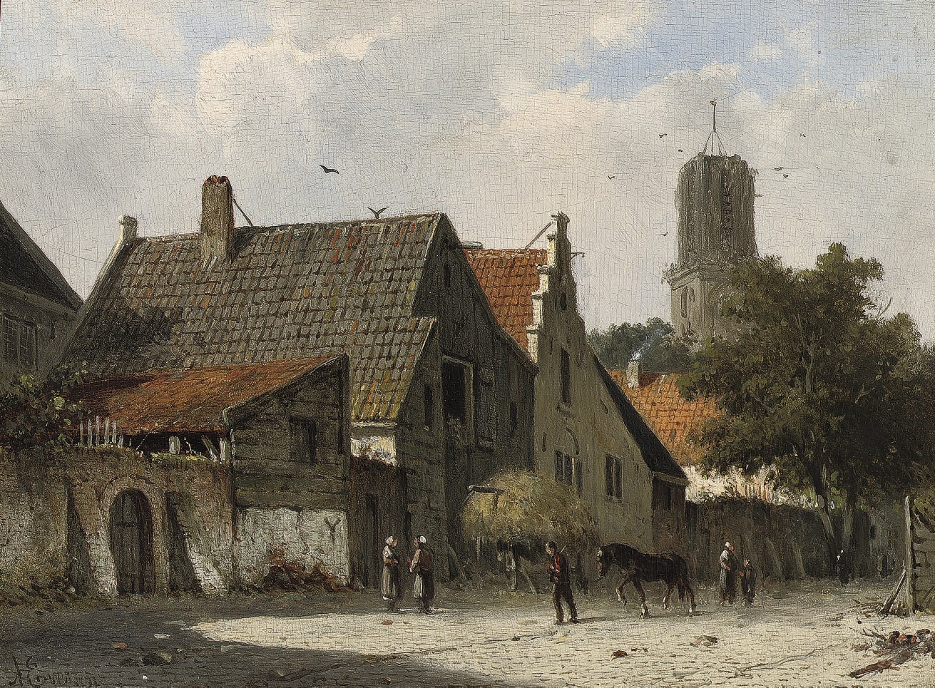 Adrianus Eversen (Dutch, 1818-1897)