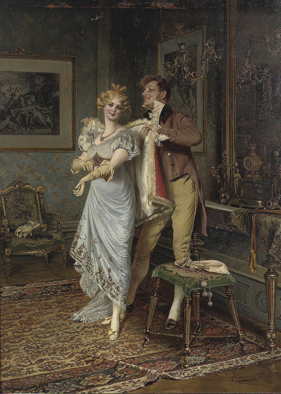 Johann Hamza (German, 1850-1927)