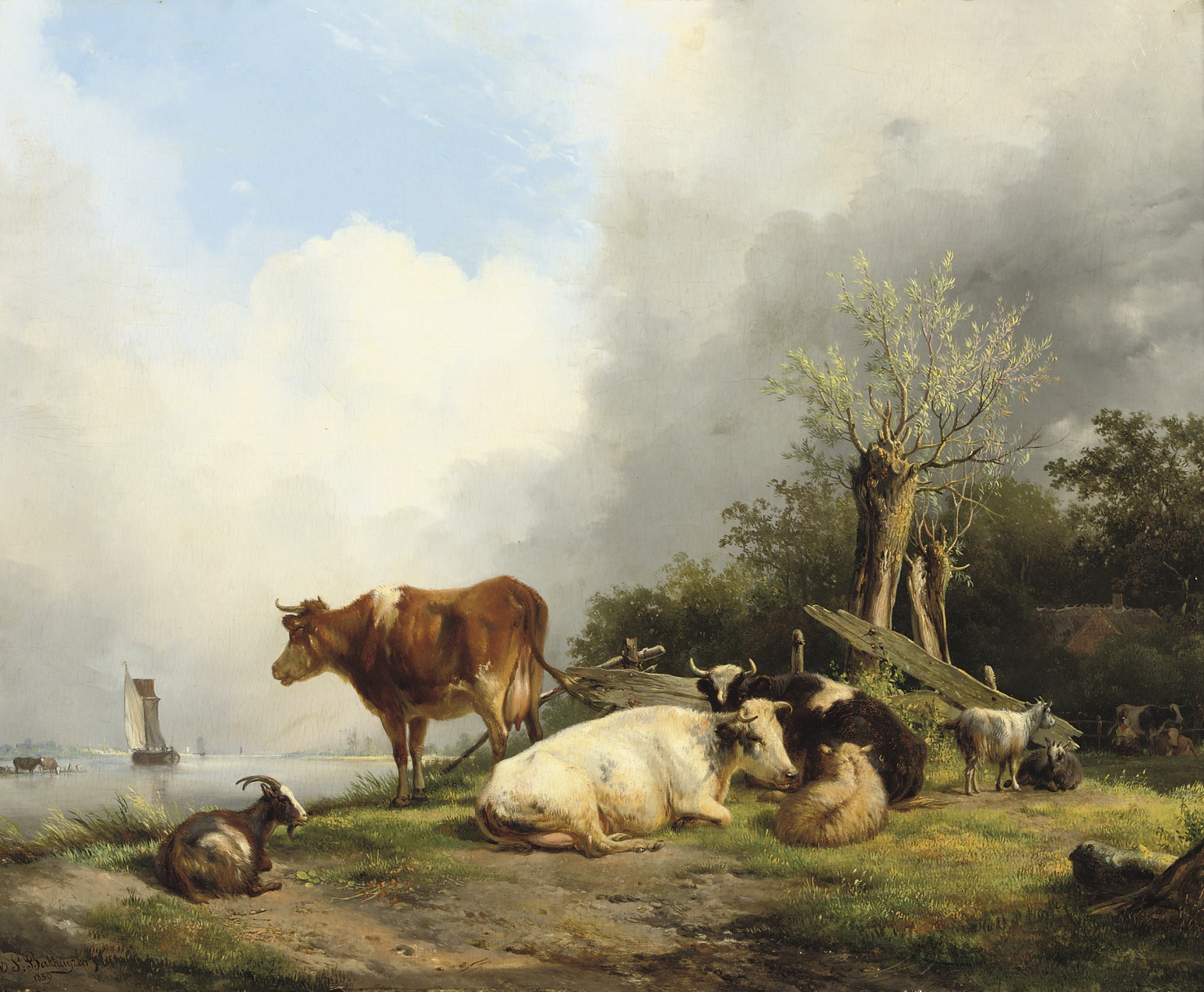 Hendrikus van de Sande Bakhuyzen (Dutch, 1795-1860)