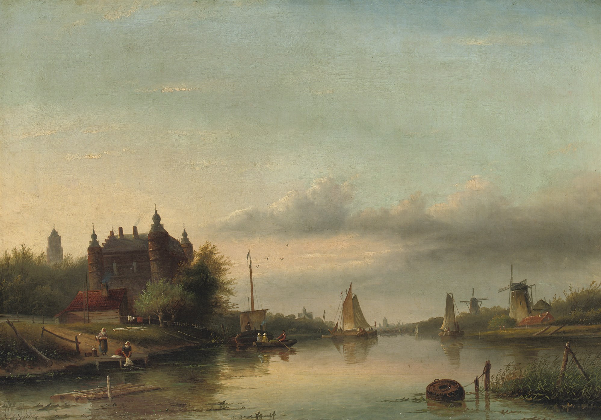 Jan Jacob Coenraad Spohler (Dutch, 1837-1923)