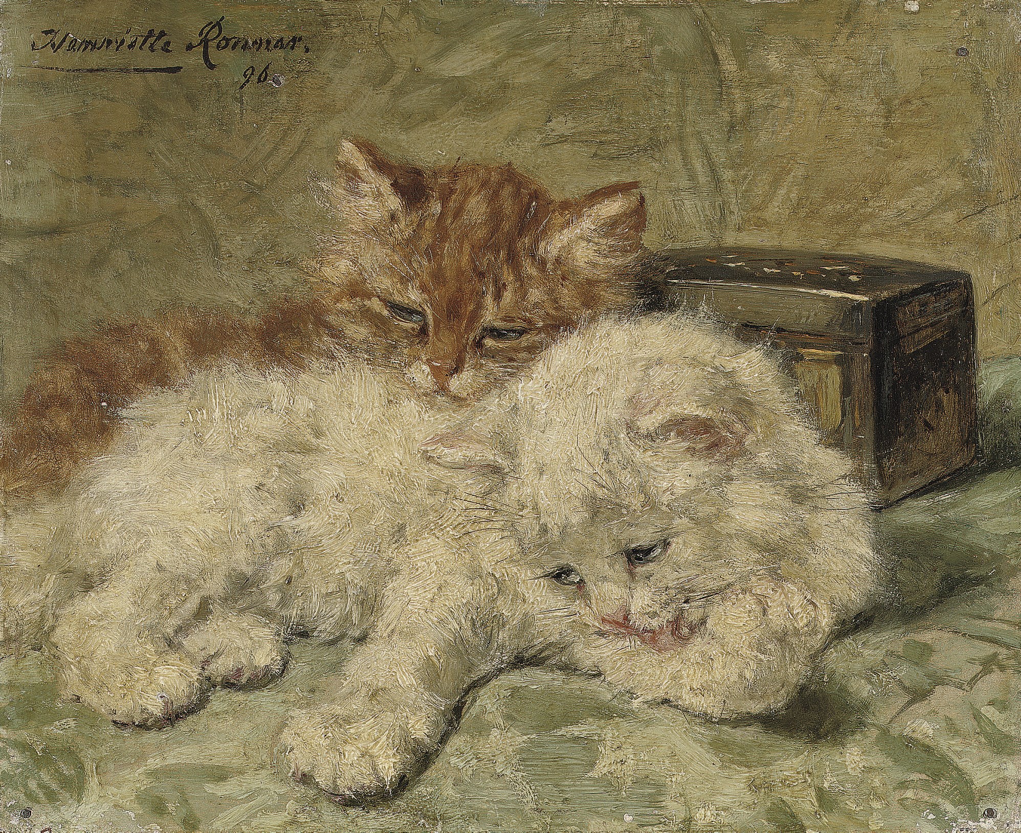 Henriette Ronner (Dutch, 1821-1909)
