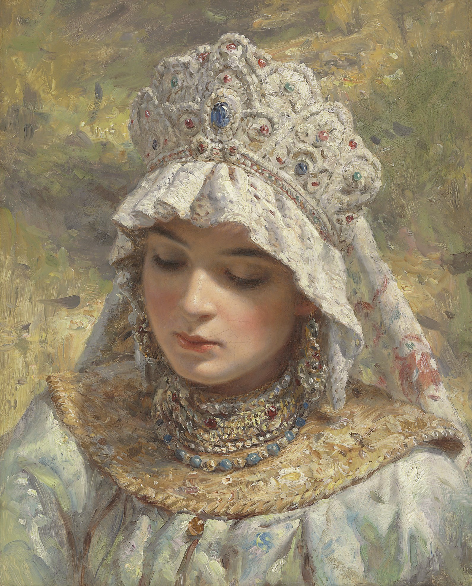 Follower of Konstantin Egorovich Makovskii (1839-1915)