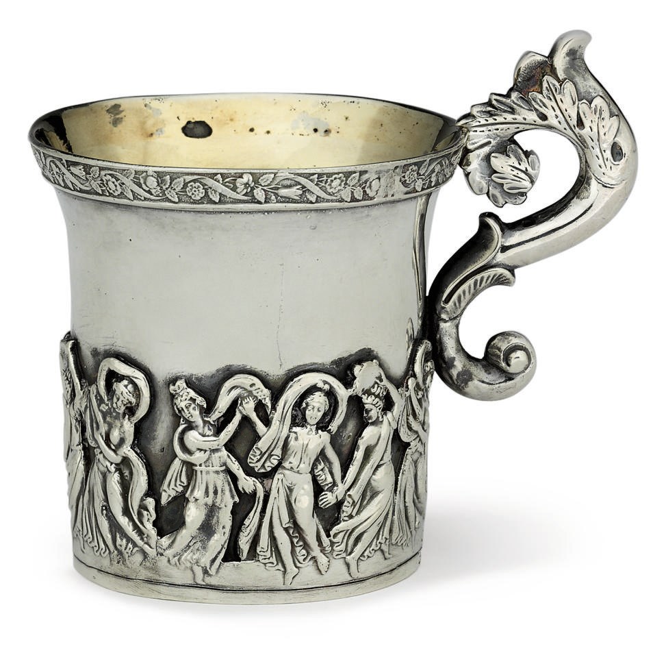 A Silver Handled Cup