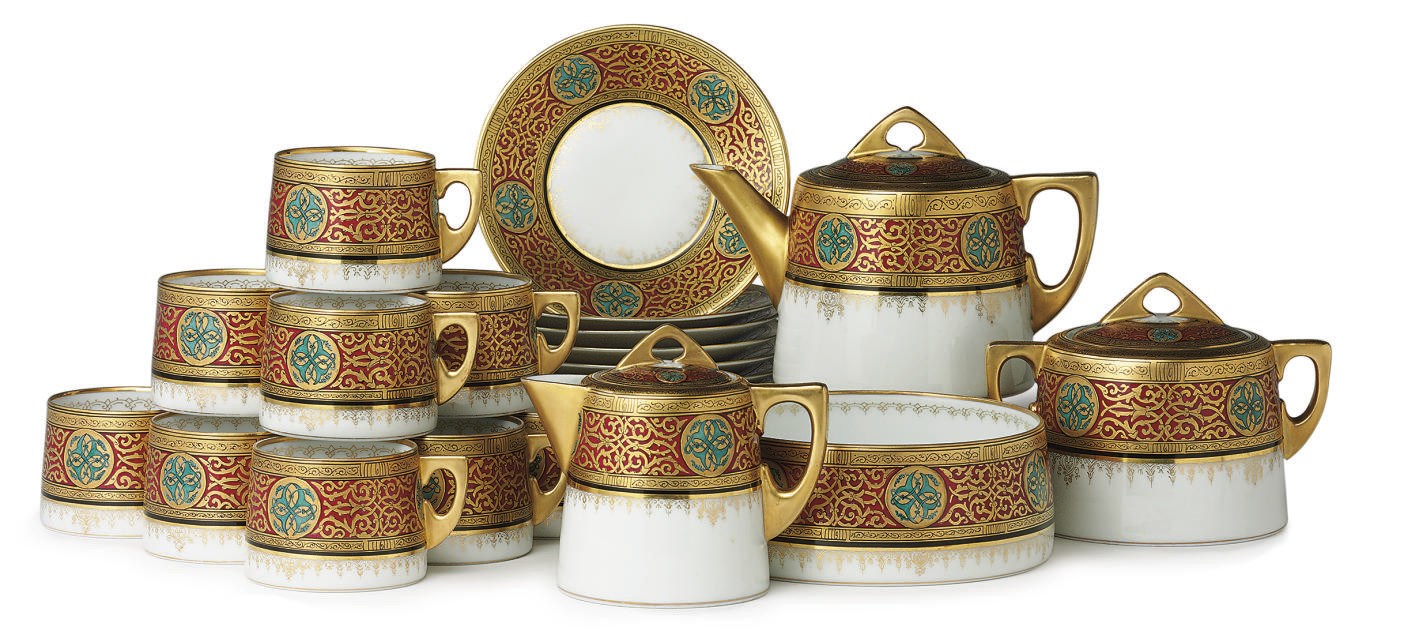 A Porcelain Tea Service