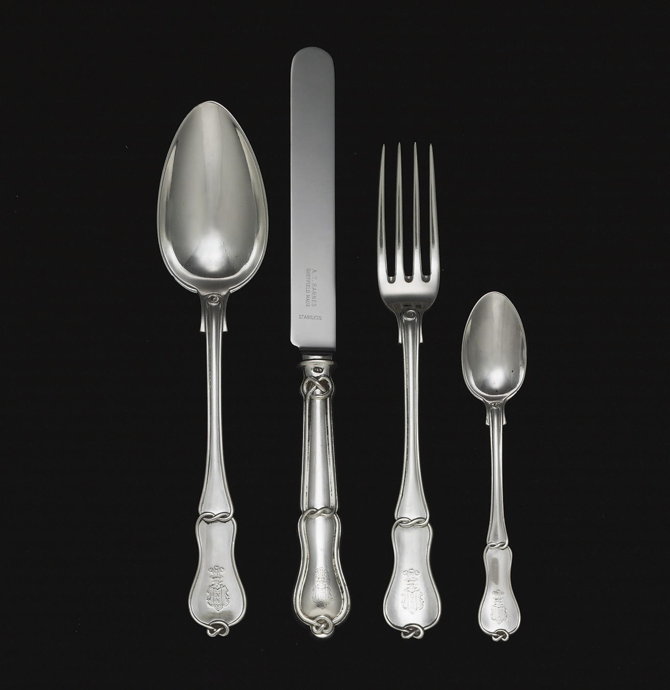 A Silver Flatware Service