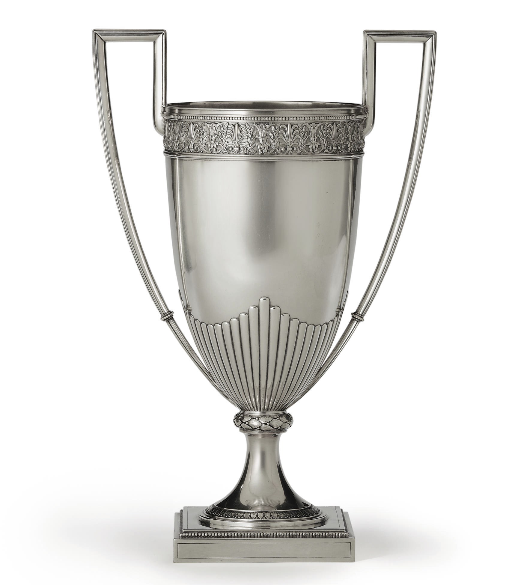 A Silver Two-Handled Trophy Cup