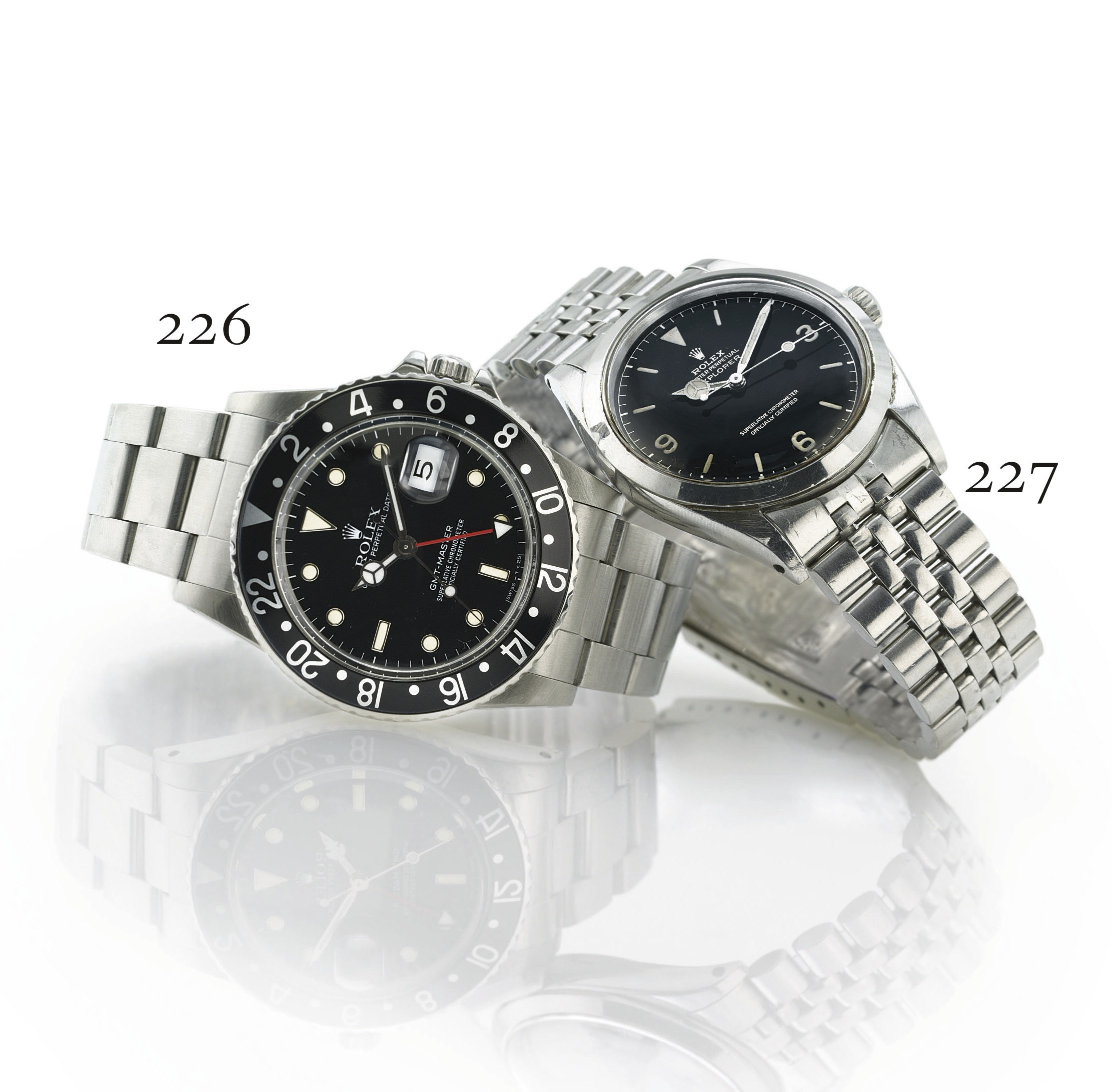 ROLEX. A STAINLESS STEEL AUTOMATIC WRISTWATCH WITH SWEEP SECONDS