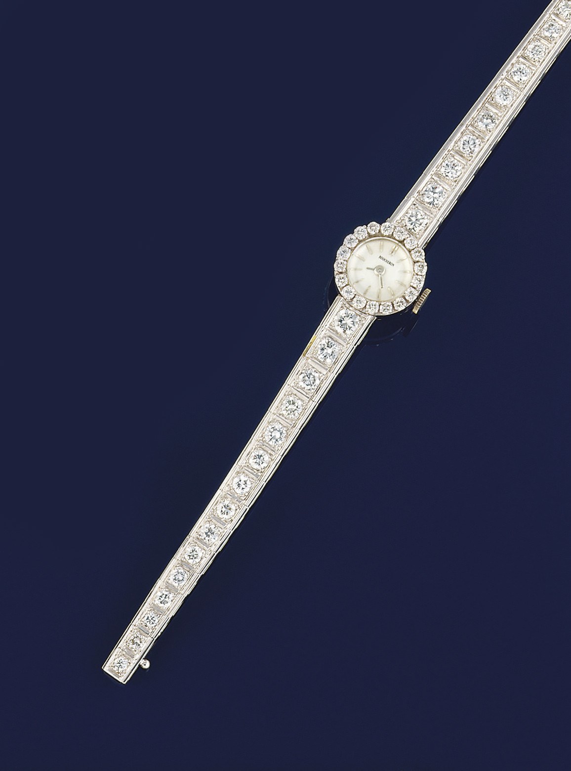 A DIAMOND WRISTWATCH, BY BOUCHERON