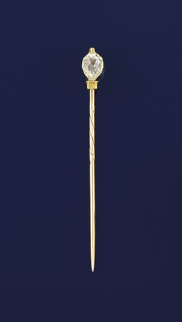 A LATE 19TH CENTURY DIAMOND NOVELTY STICKPIN