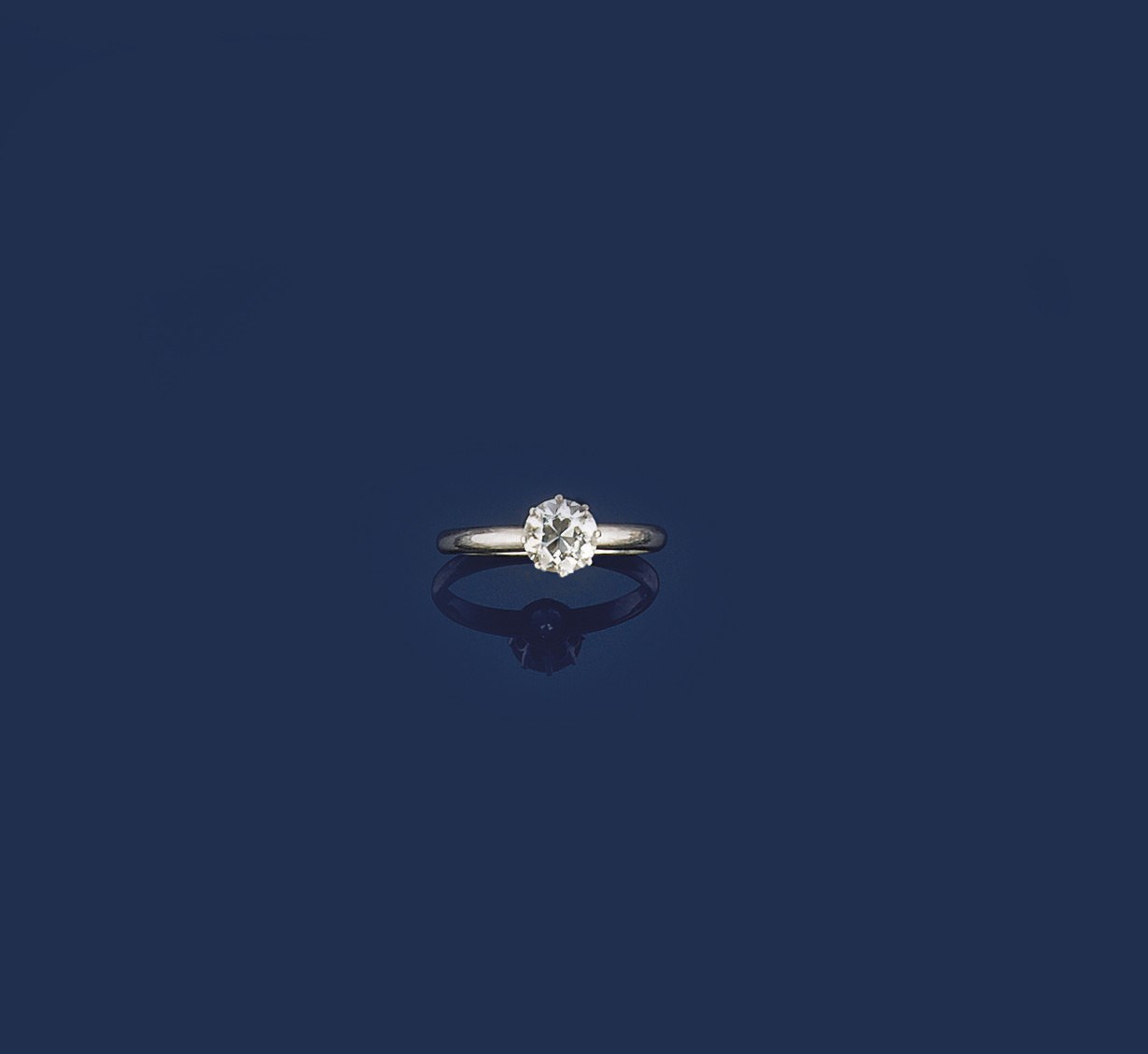 A single stone diamond ring